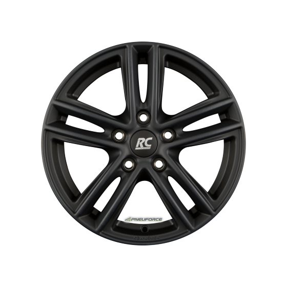 RC DESIGN - RC27 SCHWARZ KLAR MATT (SKM) 7X18 LK:5/114,3 ET:55 ML:64,1